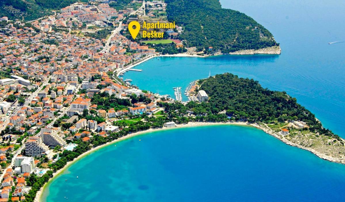 Apartments Besker Makarska Exterior foto