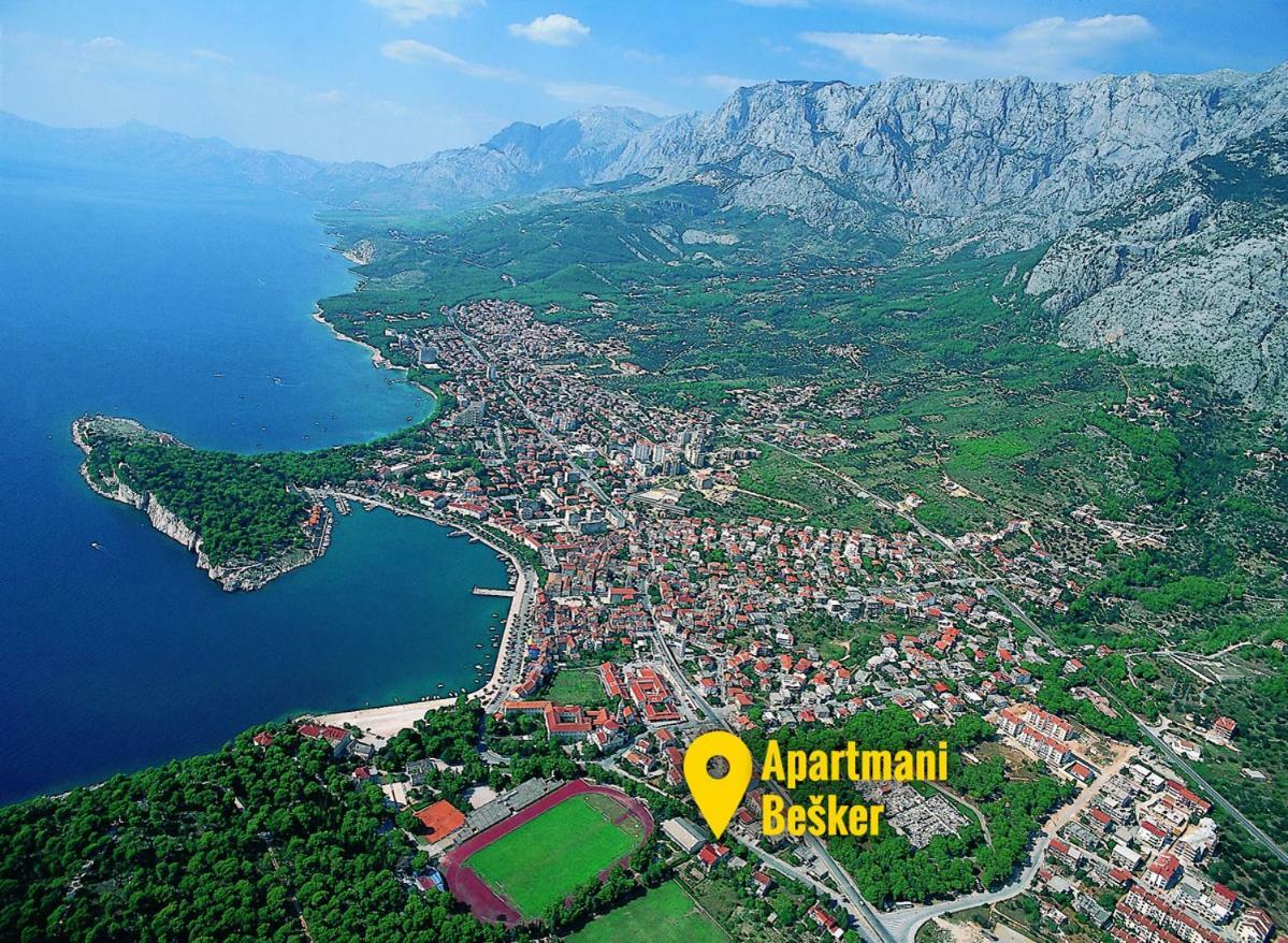 Apartments Besker Makarska Exterior foto